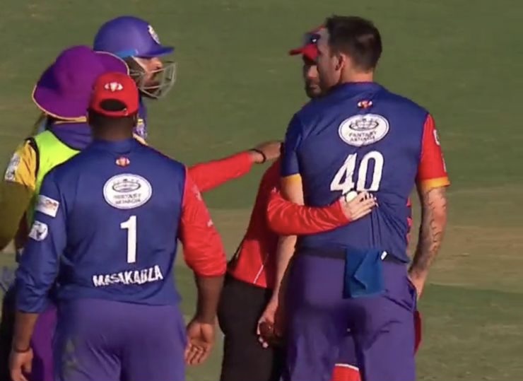 Yusuf Pathan and Mitchell Johnson had an ugly fight