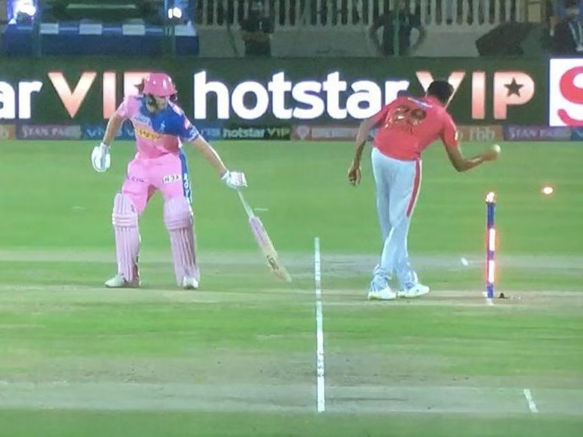 The infamous Buttler run out by Ashwin | X