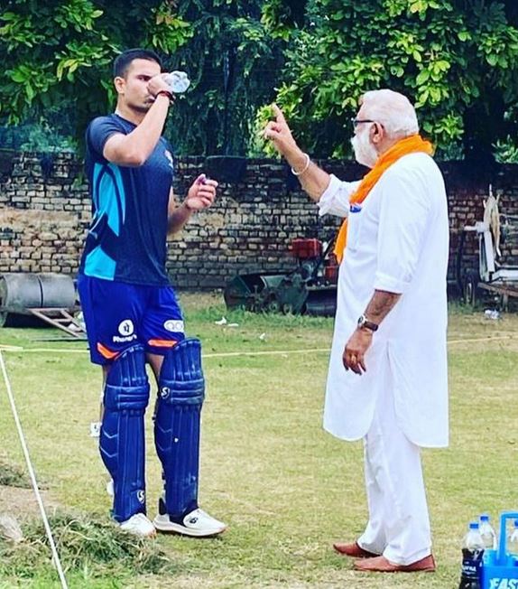 Arjun Tendulkar trained with Yograj Singh for 20 days or so | Instagram