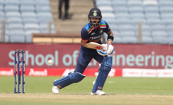 Virat Kohli became only the second batsman to 10,000 runs at no.3 spot in ODIs | Getty