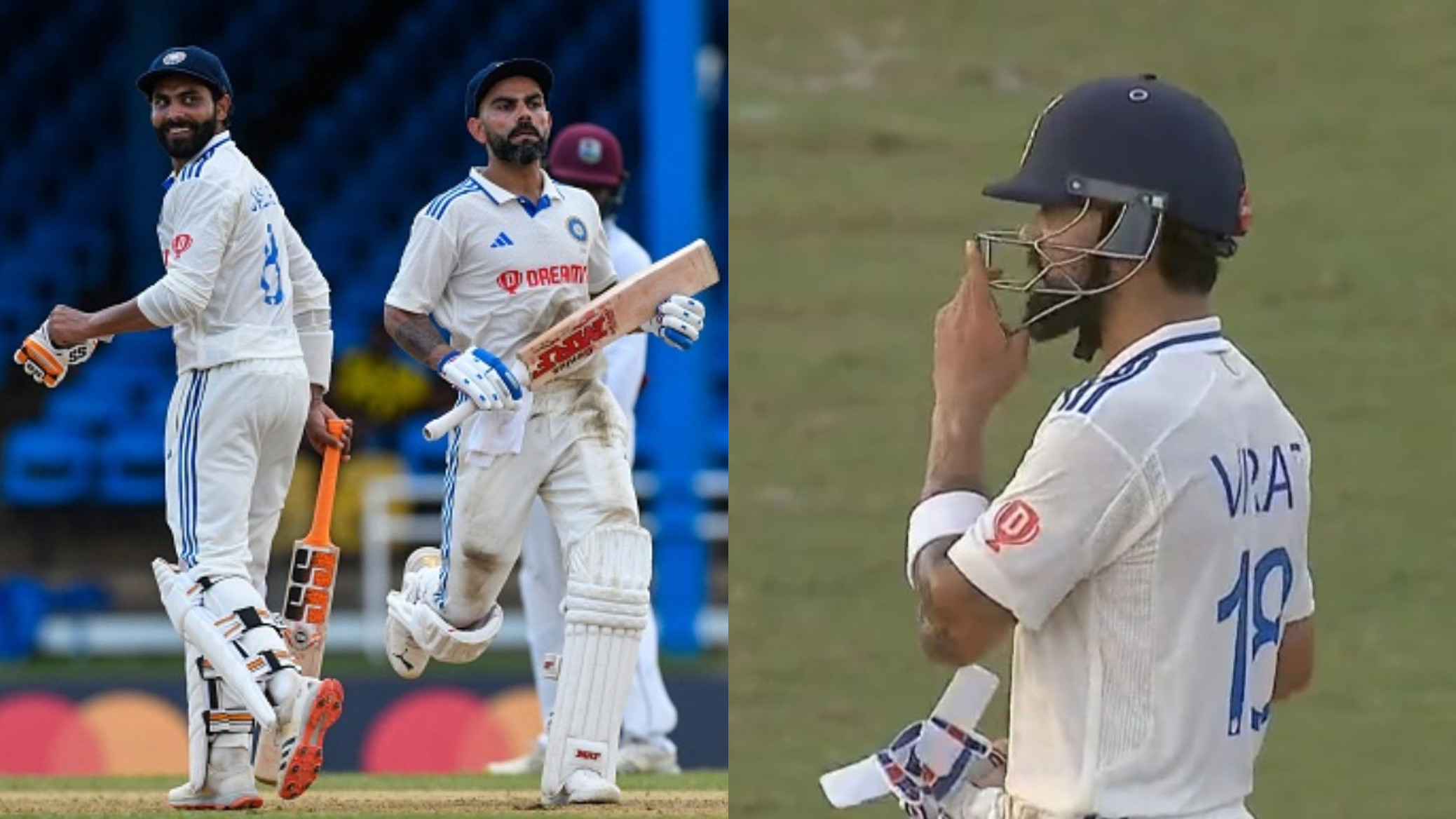 WI v IND 2023: WATCH- “Stealing doubles since 2012”- Virat Kohli's brilliant comment heard on stump mic