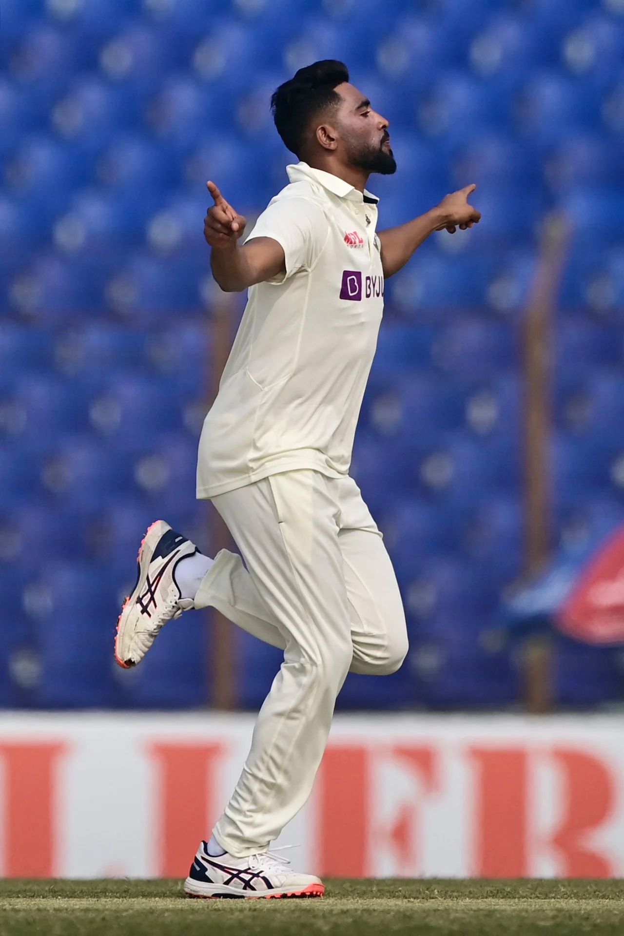 Mohammed Siraj picked three wickets from the top order | Getty