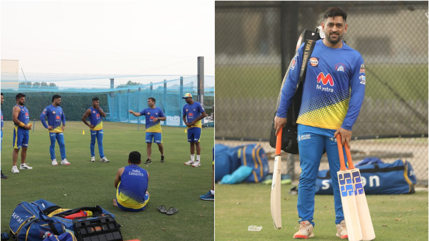 IPL 2021: Chennai Super Kings begin practice session after mandatory six-day quarantine in Dubai 