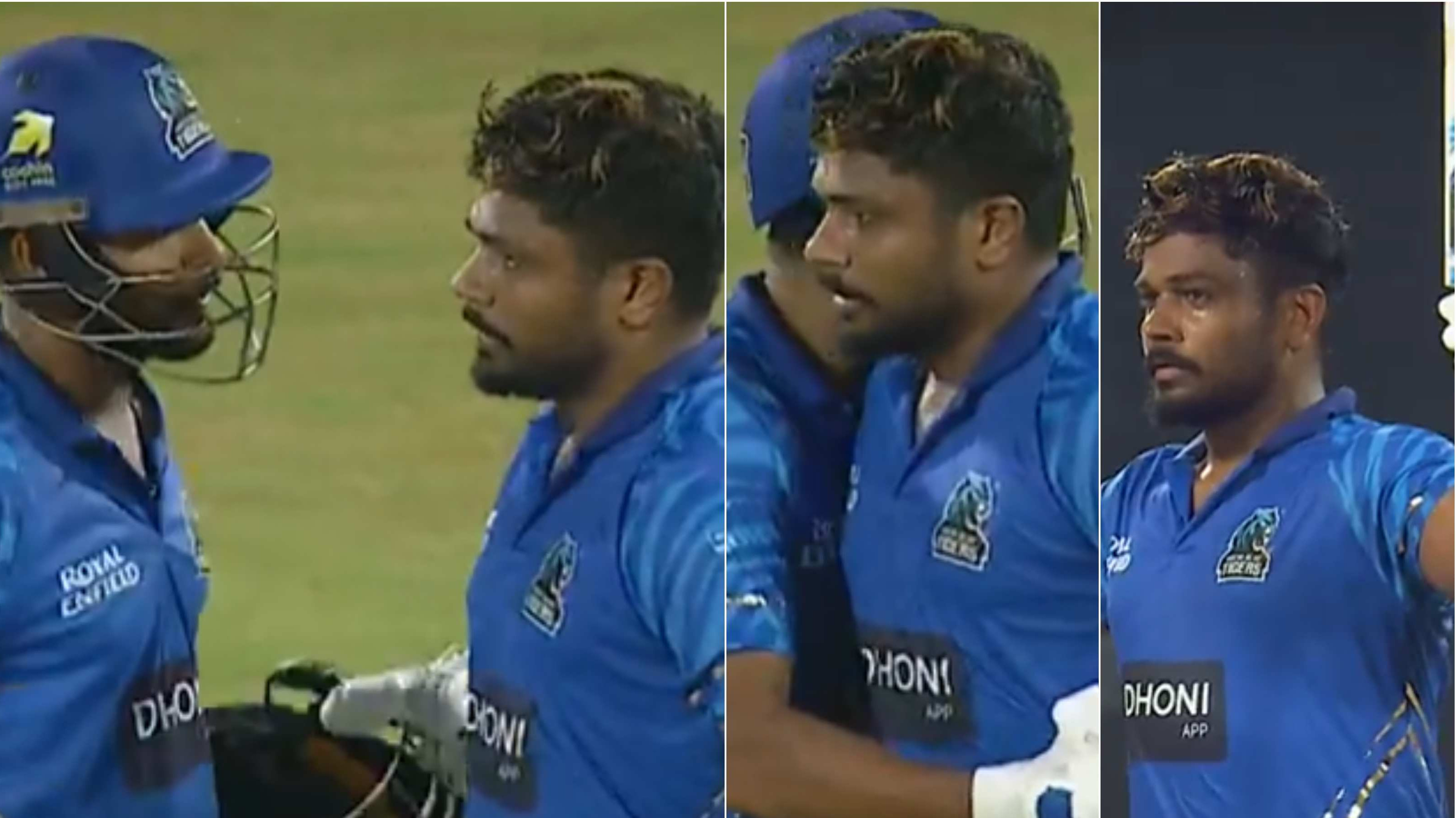 WATCH: Sanju Samson shares heartfelt hug with elder brother Saly after slamming whirlwind ton in Kerala Cricket League
