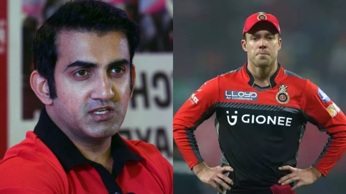 Anyone can score in Chinnaswamy: Gambhir slams AB de Villiers’ IPL record; fans remind him of own record at RCB’s home ground