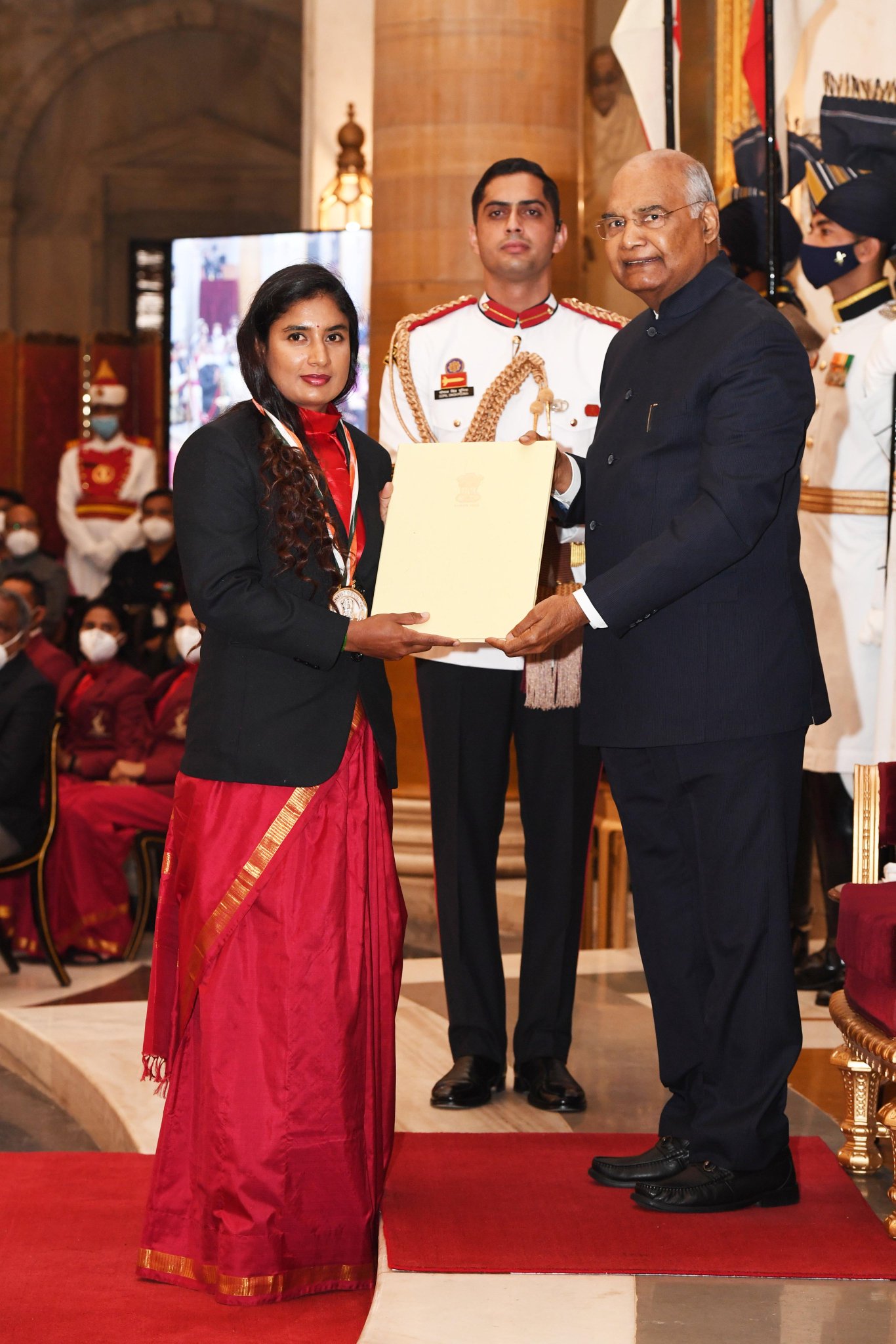 Mithali Raj was conferred with Khel Ratna Award | Twitter