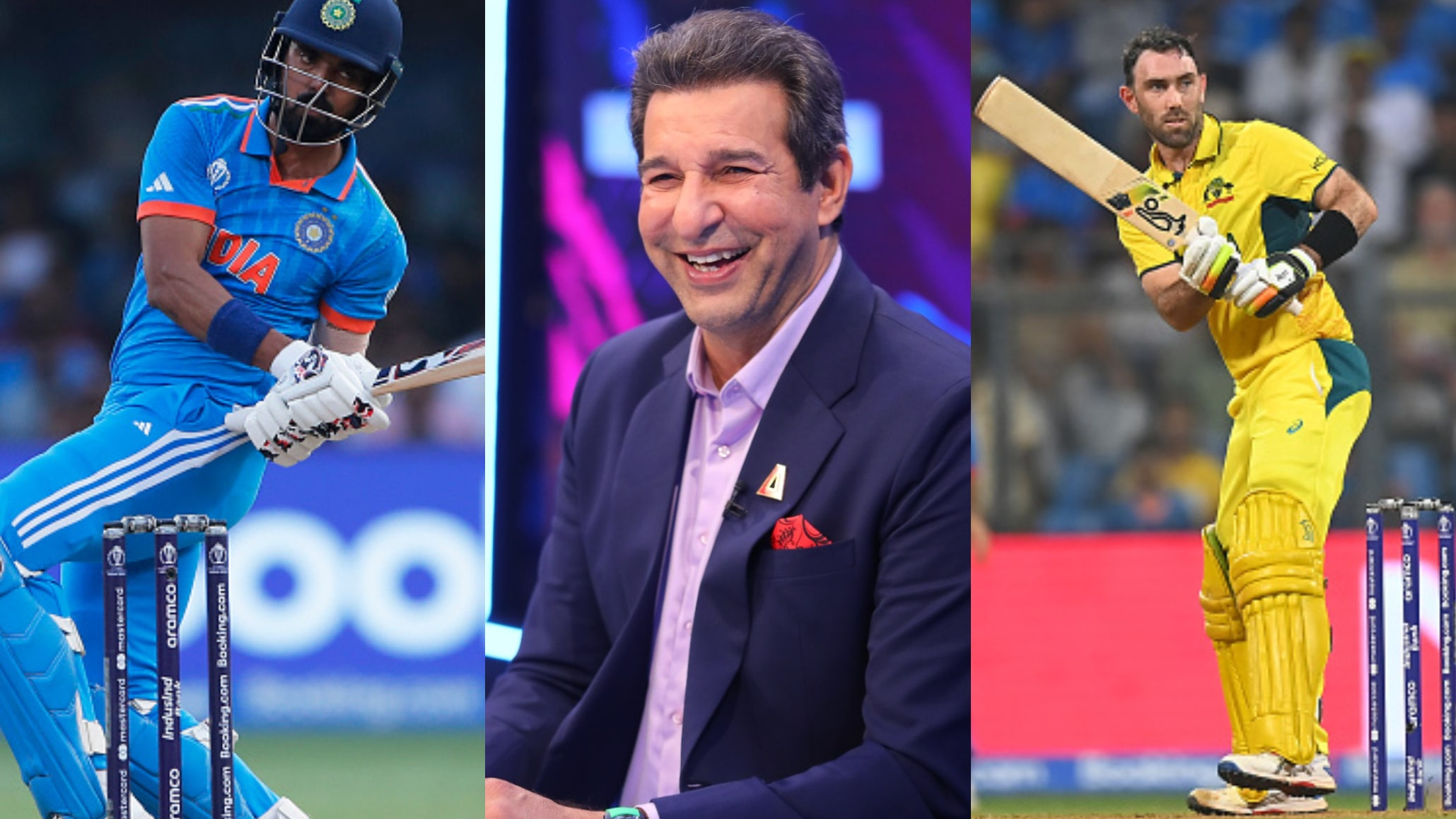 CWC 2023: WATCH- ‘Against Glenn Maxwell, a bowler has a chance, not the case with KL Rahul’- Wasim Akram  