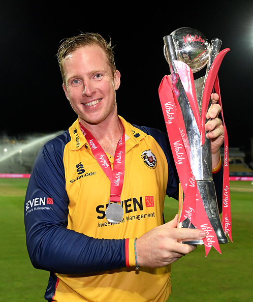 Essex captain Simon Harmer was named Man of the Match in the finals | Getty