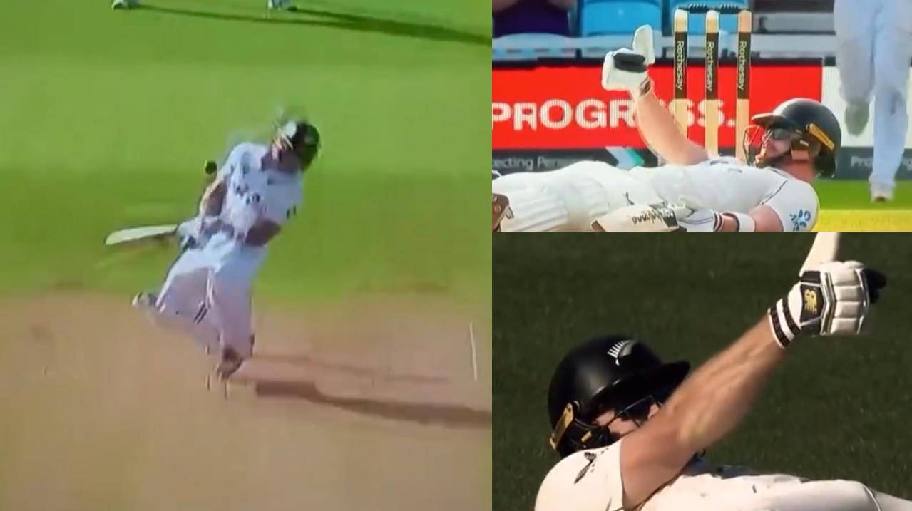 Phillips made 49* as New Zealand ended day one on 291/7 in second Test at the Oval | X