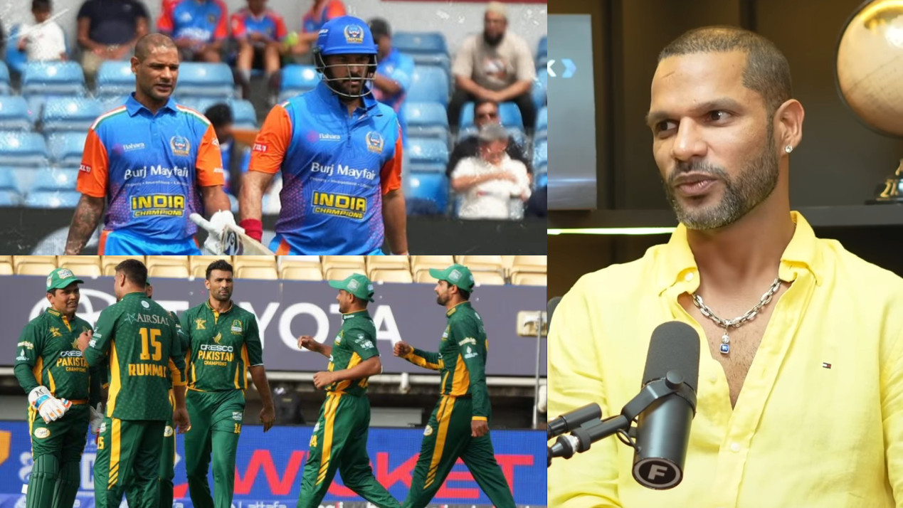 “My soul wasn’t ready”- Shikhar Dhawan on why he refused to play Pakistan Champions in WCL 2025