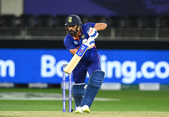 Rohit Sharma has made 0 and 14 in two matches in T20 WC 2021 | Getty