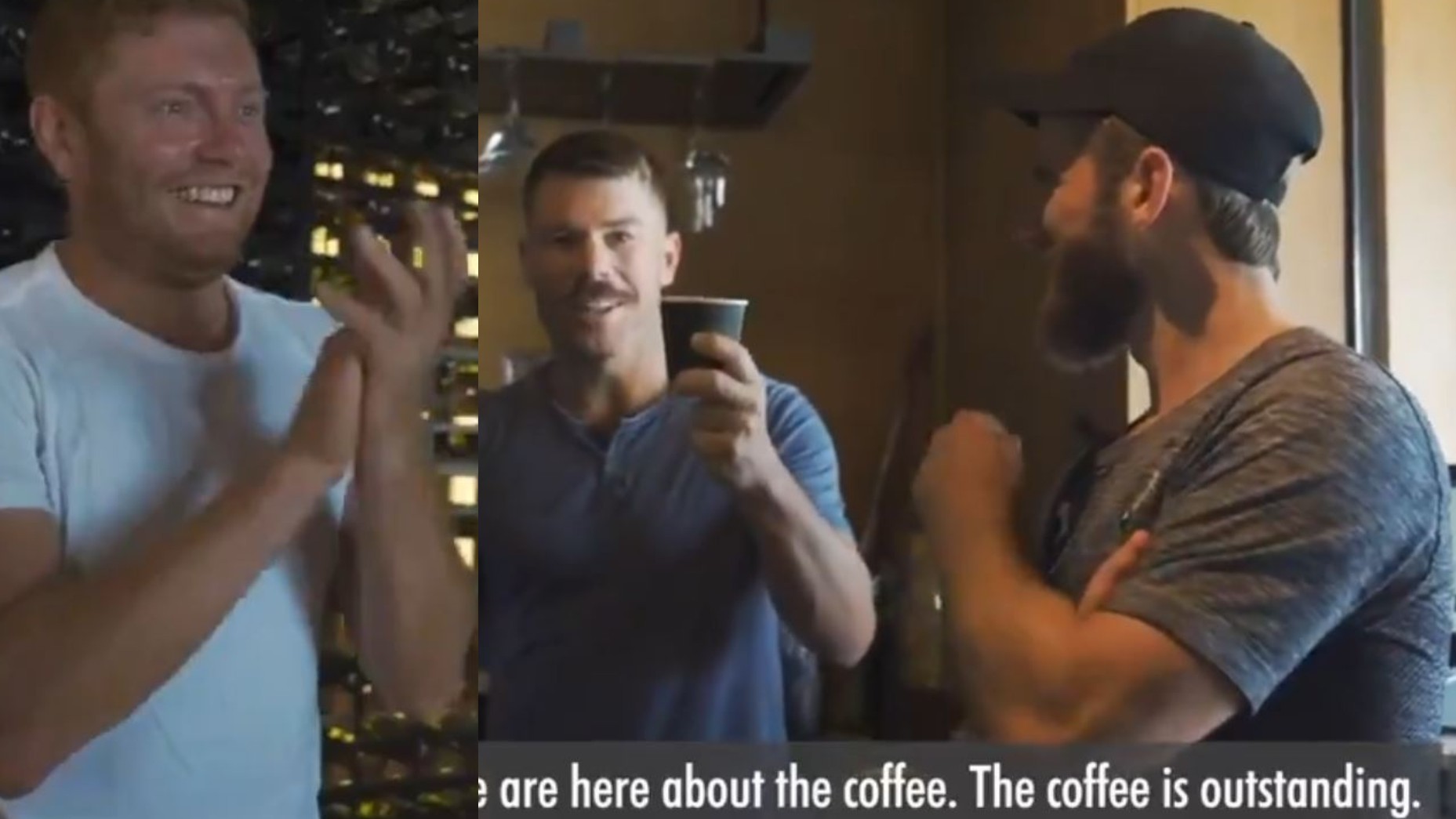 IPL 2020: WATCH- Warner and Bairstow drink “outstanding” coffee made by Williamson