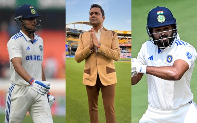 Shubman Gill, Aakash Chopra and Shreyas Iyer | Getty Images/Instagram