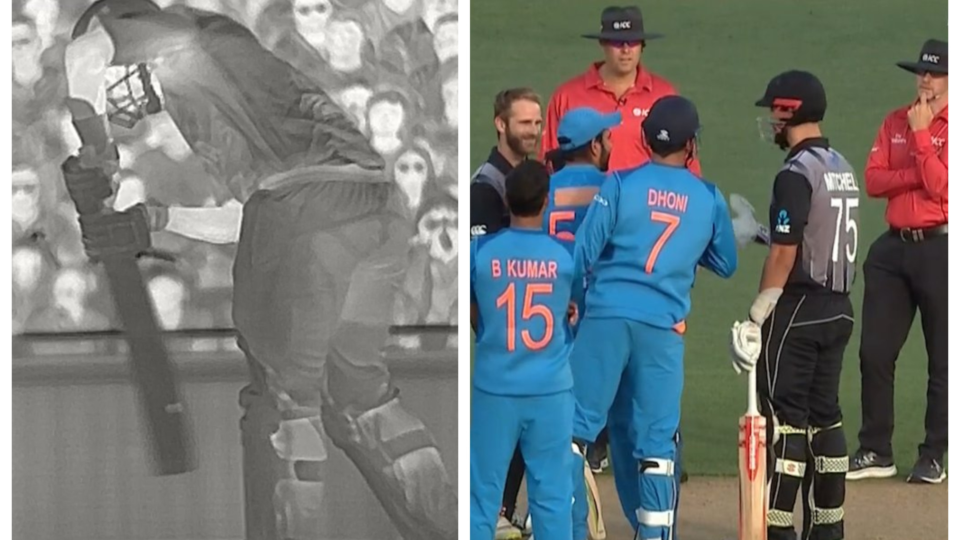 Nz V Ind Watch Daryl Mitchell Falls Victim To Third Umpires