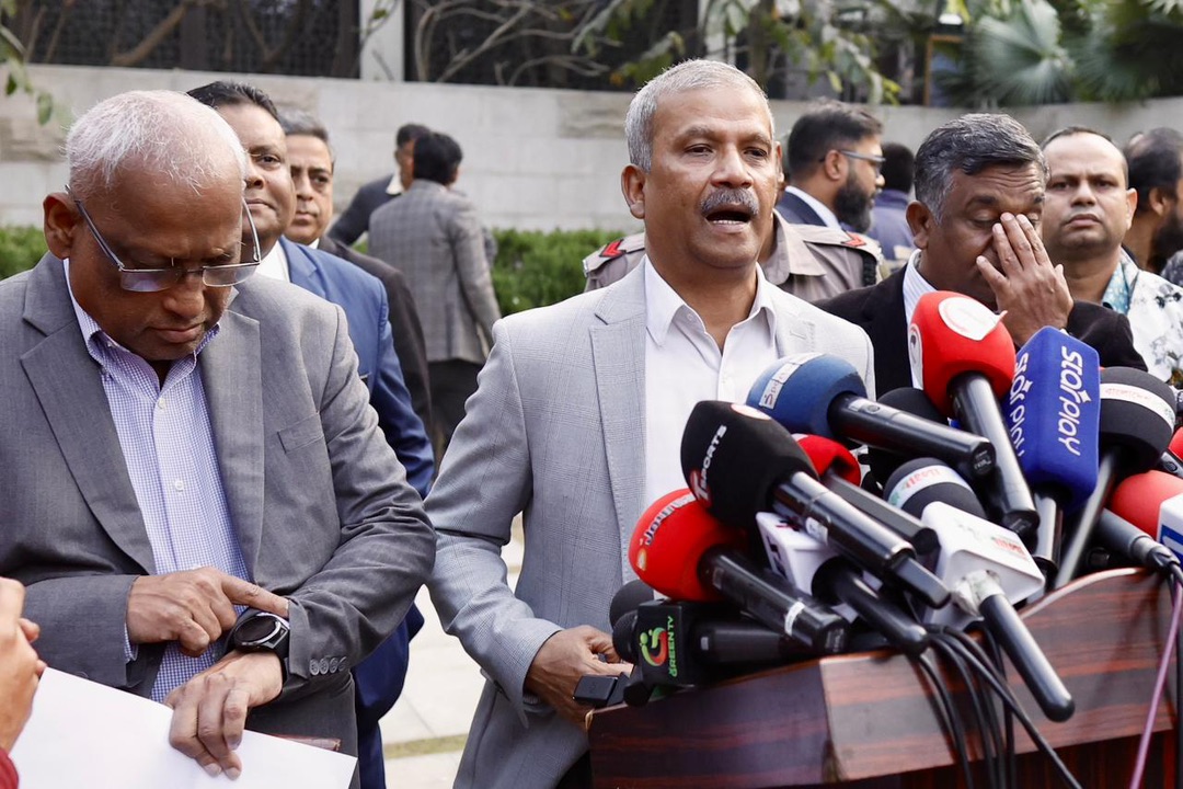 Asif Nazrul and Aminul Islam addressed the media on Thursday evening | Cricbuzz