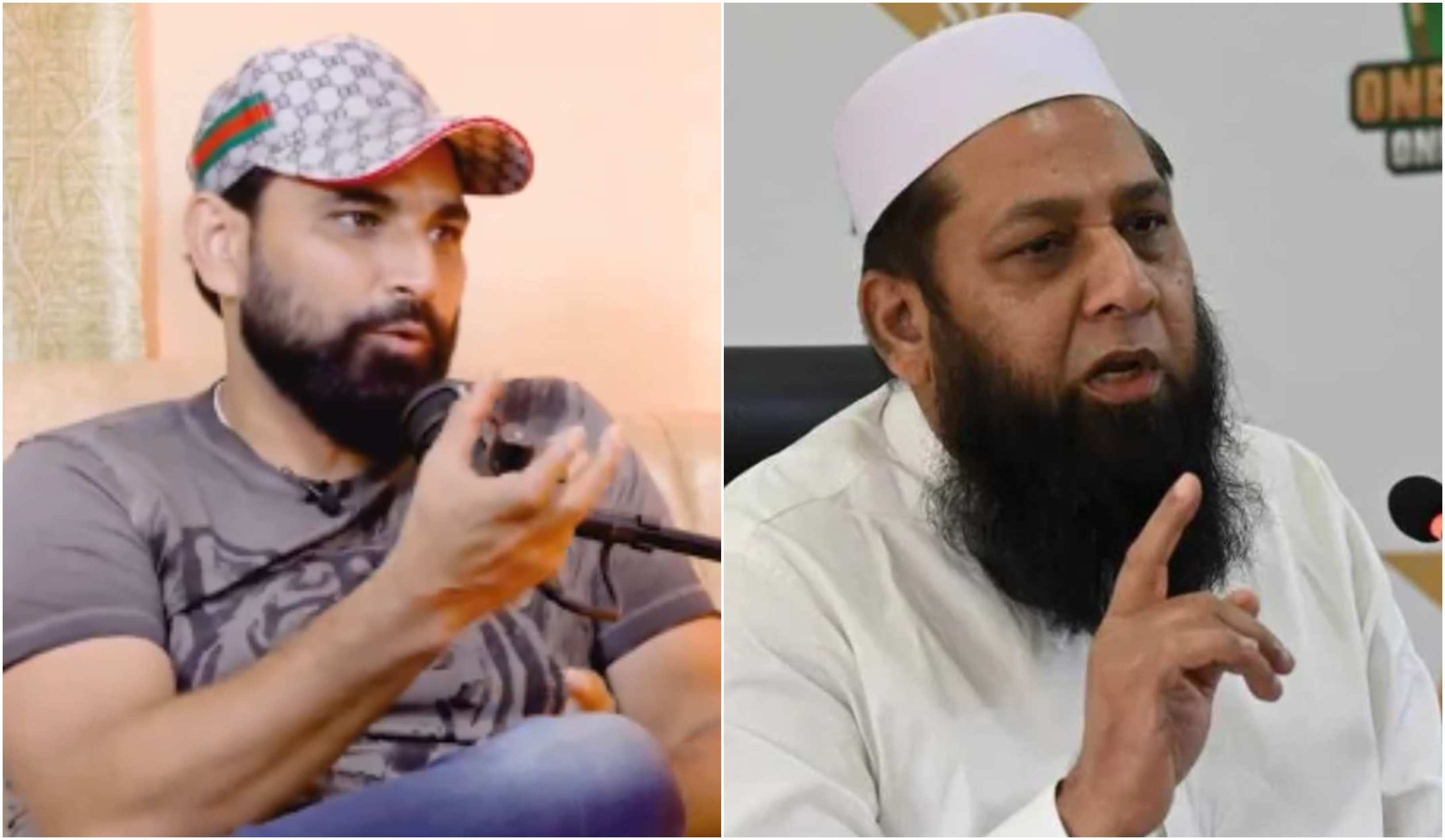 Mohammad Shami and Inzamam-ul-Haq | X