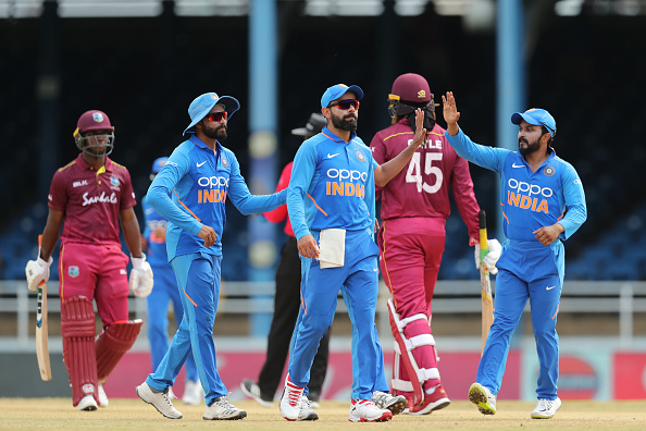 India will take on West Indies in three ODIs and T20Is each | Getty