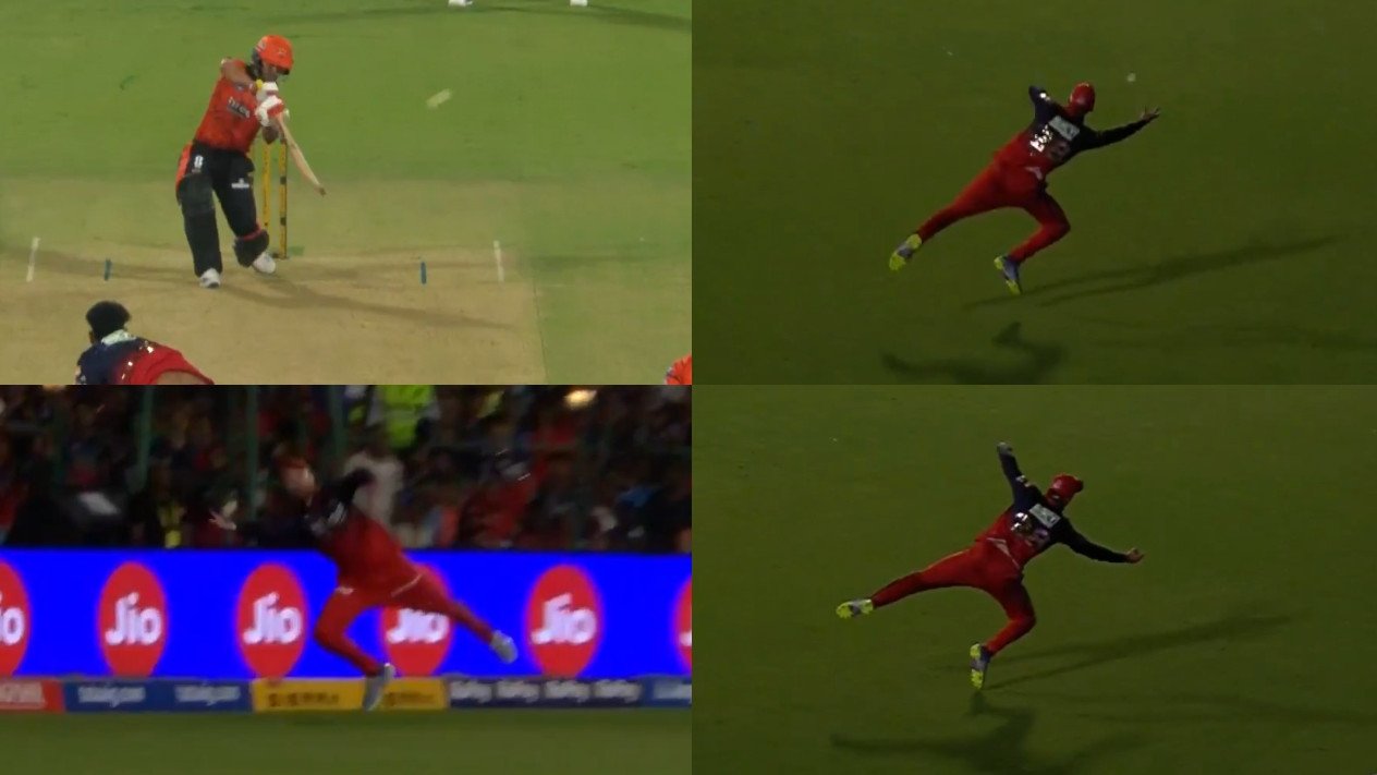 IPL 2026: WATCH- Phil Salt takes a one-handed blinder to end Ishan Kishan's 38-ball 80 rampage