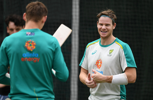 Steve Smith having a chat with Marnus Labuschagne | GETTY
