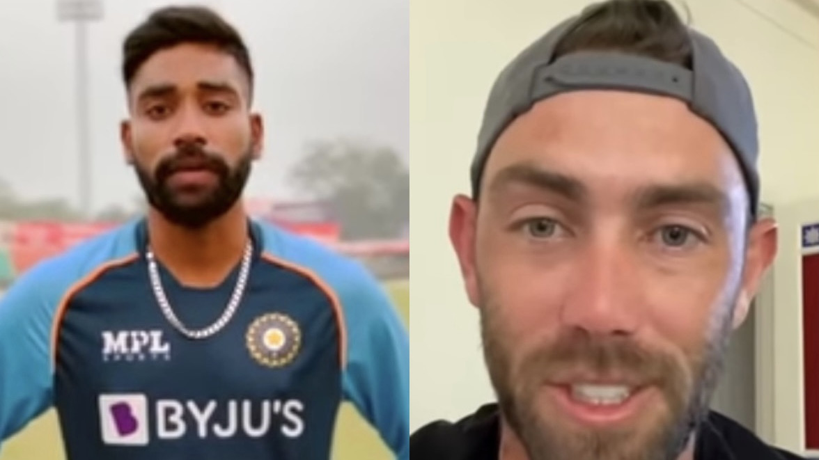 IPL 2022: WATCH - Mohammed Siraj and Glenn Maxwell elated and honored after being retained by RCB 