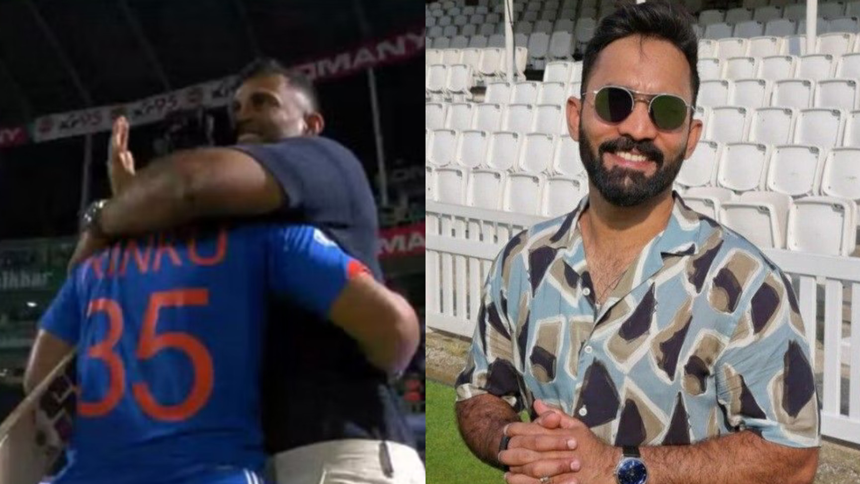 IND v AUS 2023: “Abhishek Nayar always saw the potential in Rinku Singh” - Dinesh Karthik