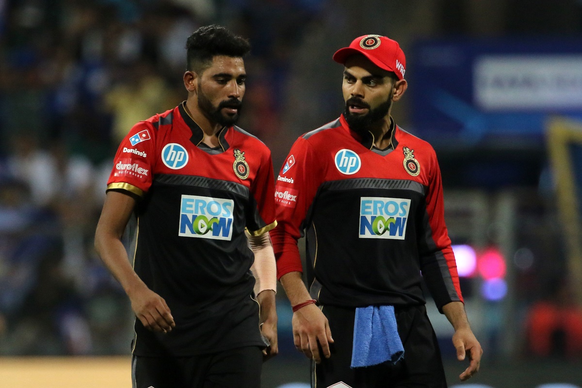 Virat Kohli and Mohammed Siraj | BCCI/IPL