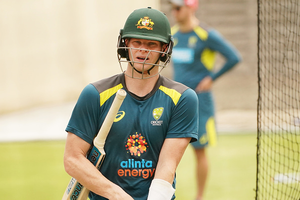 Steve Smith in the nets | Getty