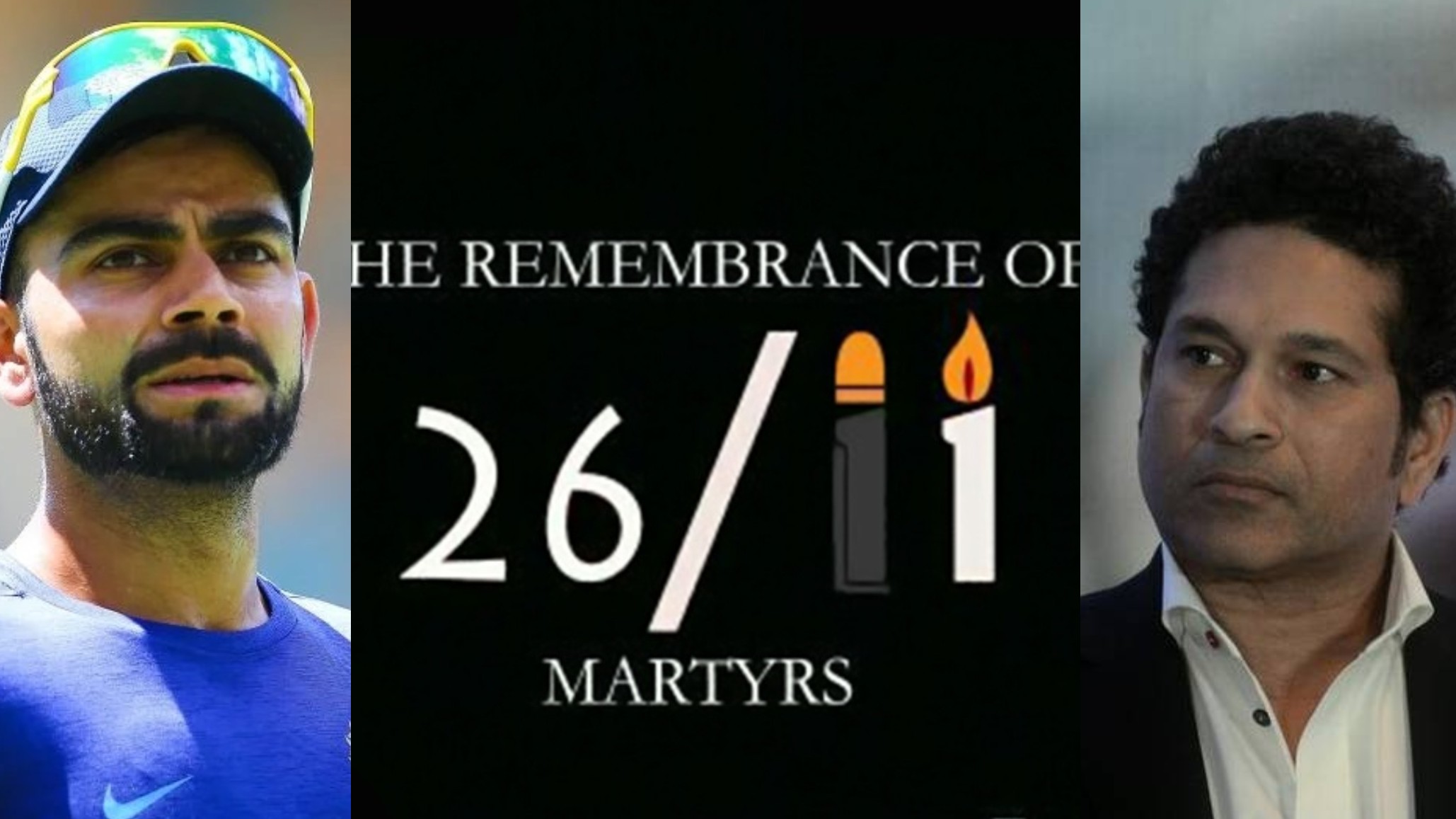 Indian cricket fraternity pays tributes to martyrs on 12th anniversary of 26/11 Mumbai terrorist attacks