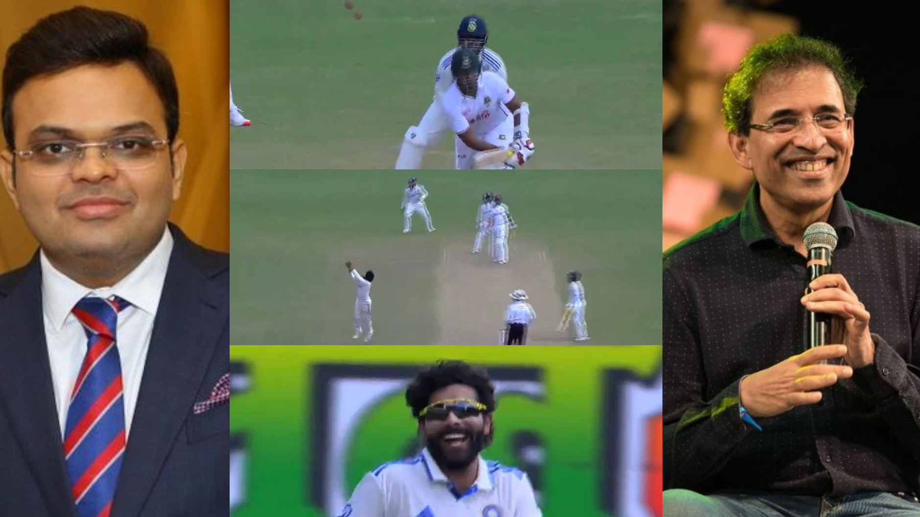 IND v BAN 2024: WATCH- Ravindra Jadeja celebrates his 300th Test wicket; cricket fraternity congratulates India spinner