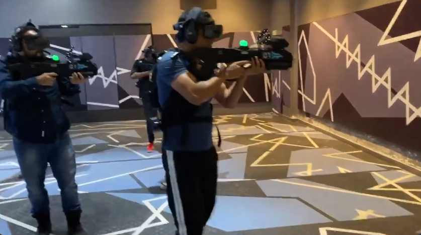 virtual reality shooting games
