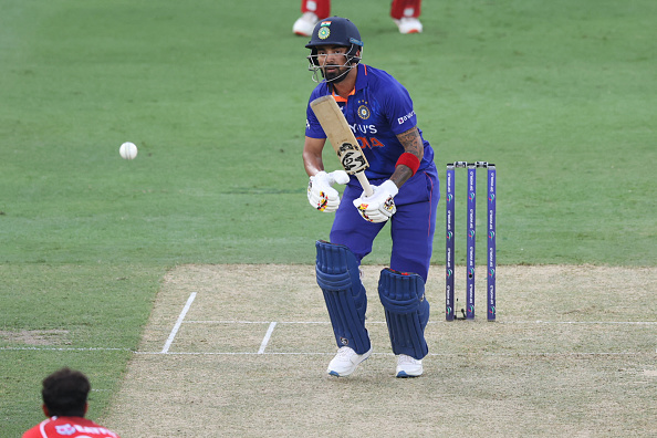 KL Rahul didn't look comfortable during his 36-run knock | Getty