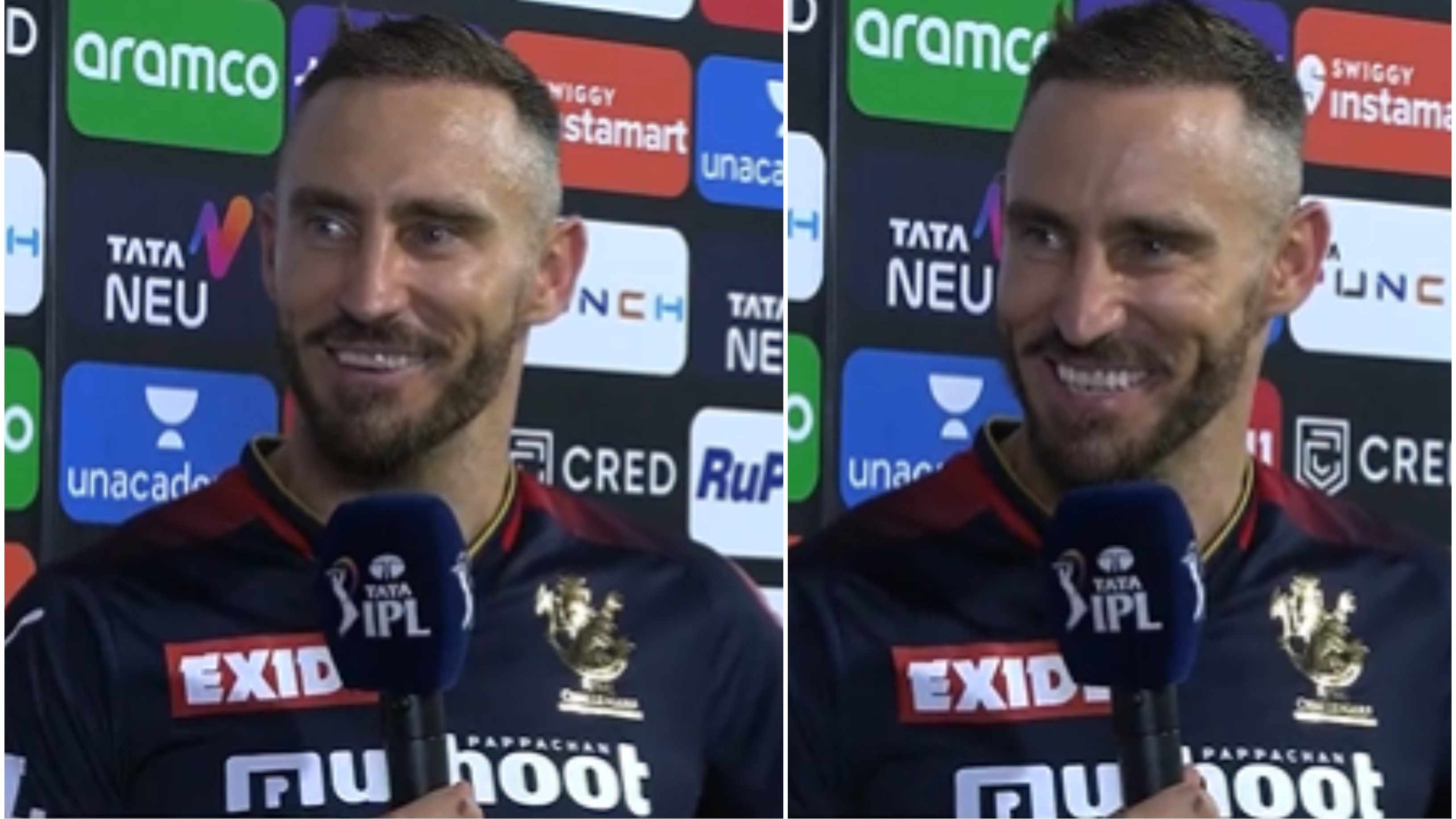 IPL 2022: WATCH – “I'll say that just to please fans”, Du Plessis answers who is fastest on the field in RCB camp
