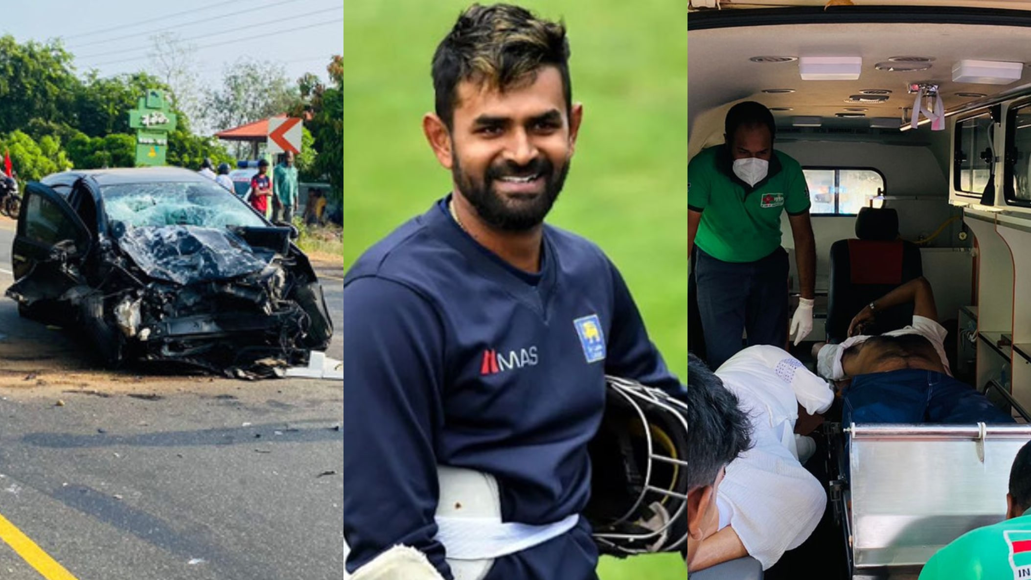 Lahiru Thirimanne, former Sri Lanka player, injured in a car accident