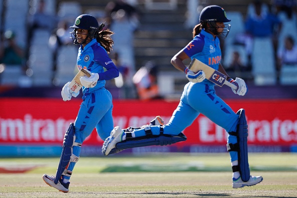 Jemimah Rodrigues and Harmanpreet Kaur brought India back in the game | Getty
