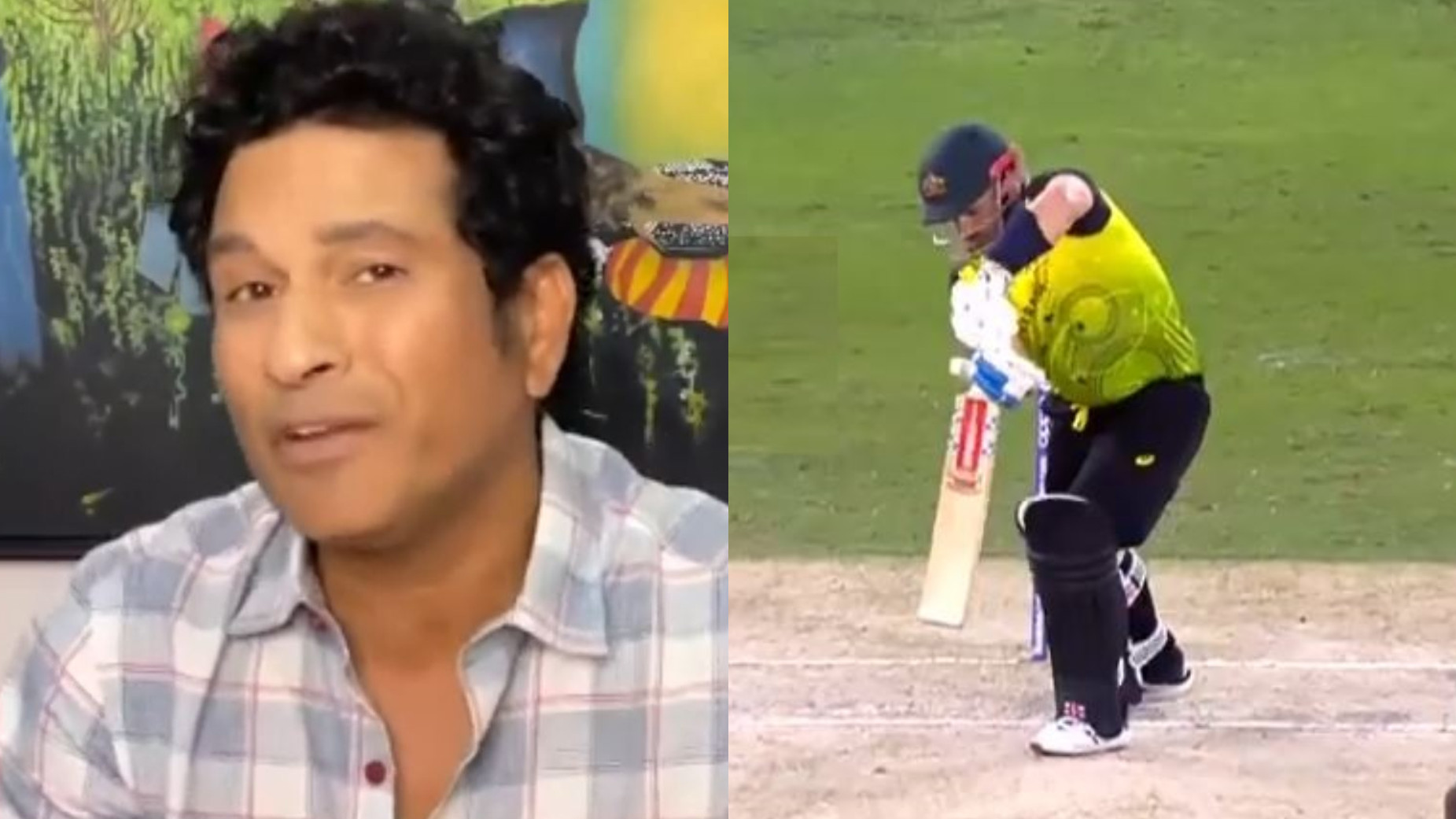 T20 World Cup 2021: WATCH- Sachin Tendulkar’s prediction of how Aaron Finch will be dismissed comes true