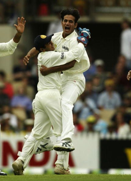 19-year-old Irfan Pathan makes his India debut in 2003 | Getty