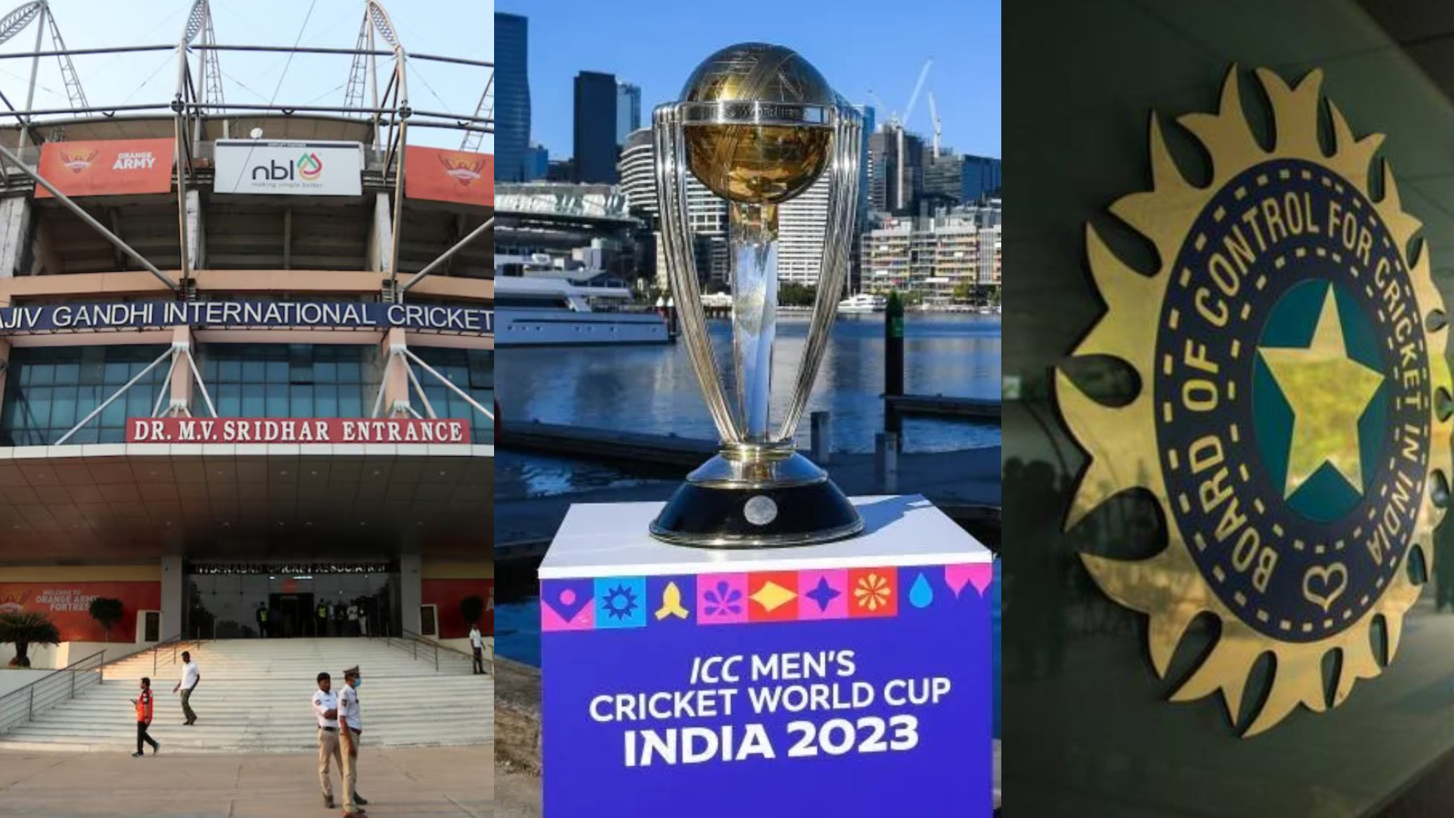 CWC 2023: Hyderabad Cricket Association requests BCCI for tweak in World Cup schedule due to security issues