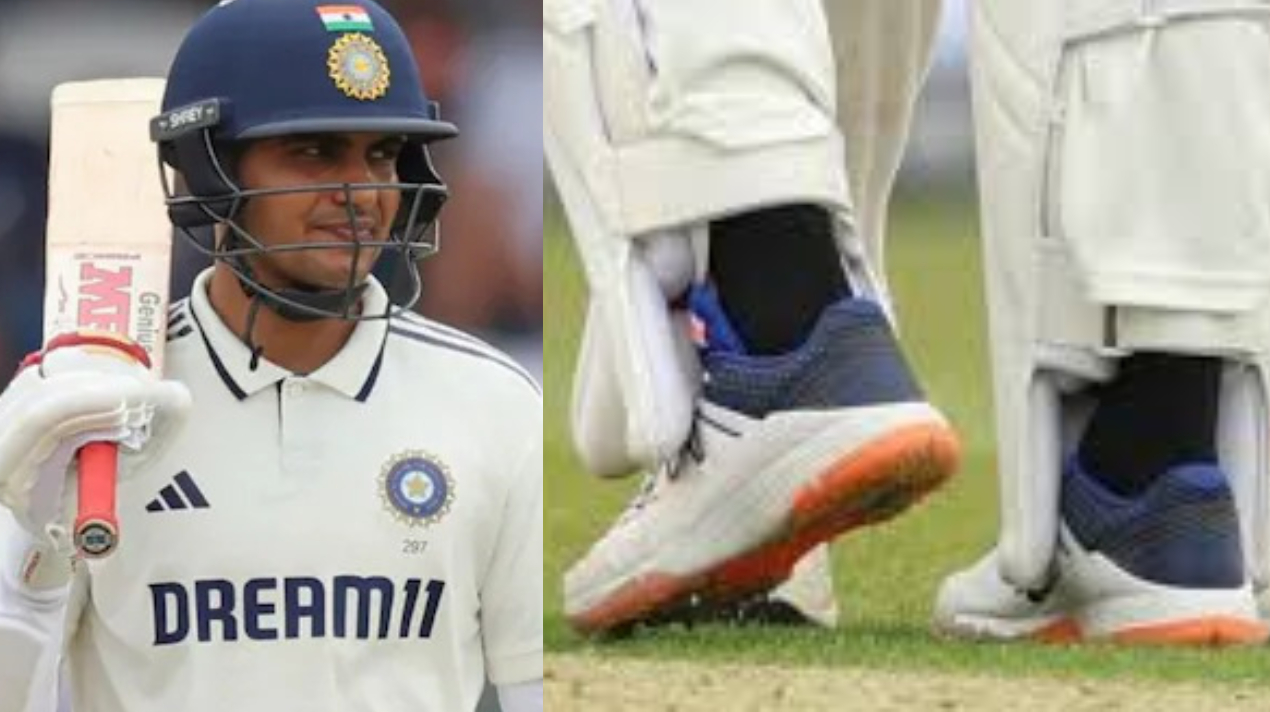 Shubman Gill wore black socks and now might be fined by ICC | X