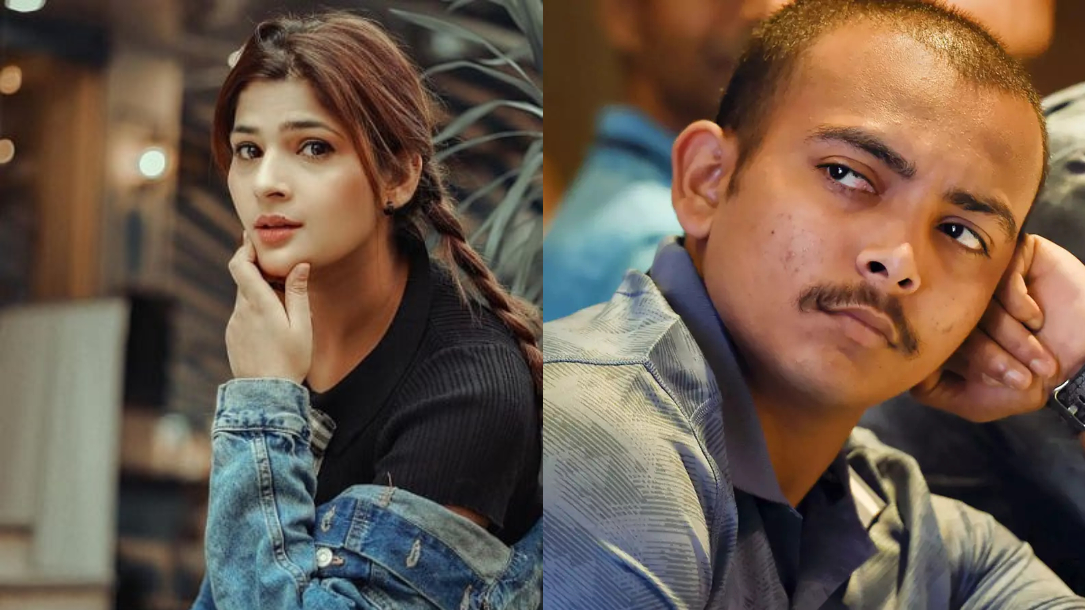 Sapna Gill and Prithvi Shaw | Twitter