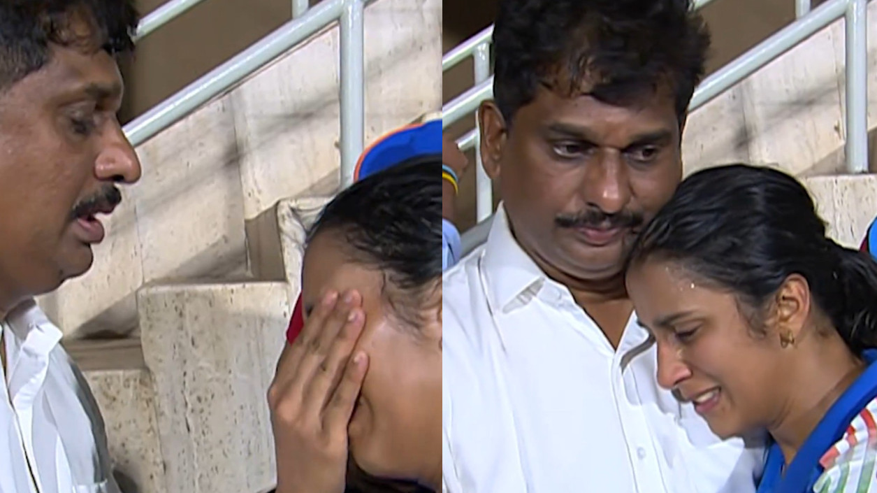 CWC 2025: WATCH- Jemimah Rodrigues breaks down in emotional convo with her father after match-winning knock in semis