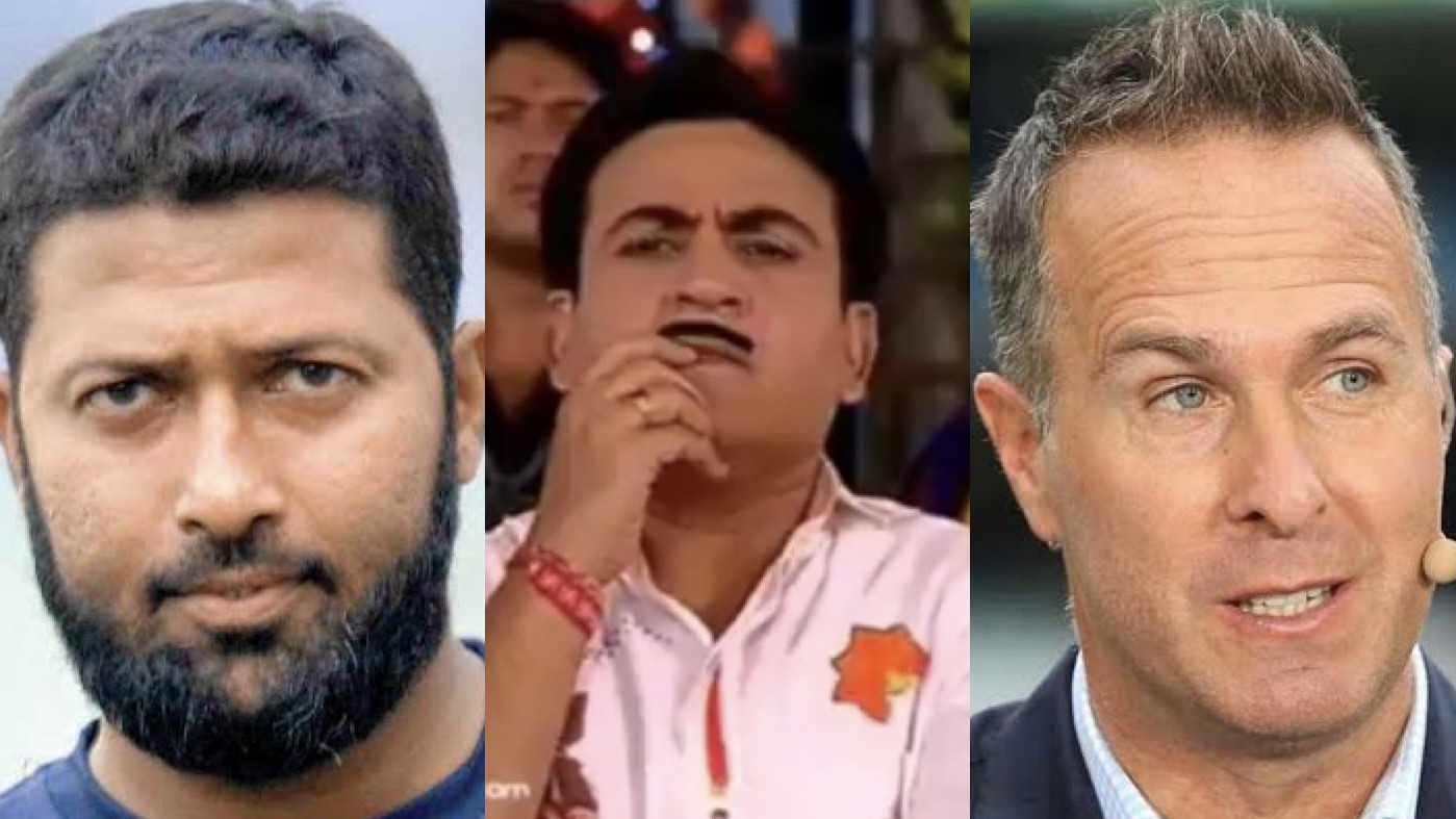 ENG v IND 2022: Wasim Jaffer's hilarious reaction to Michael Vaughan's 'Are you nervous yet' tweet