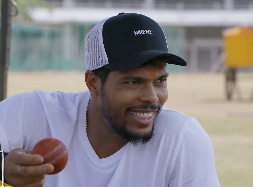 Umesh Yadav during the Spicy Pitch talk show