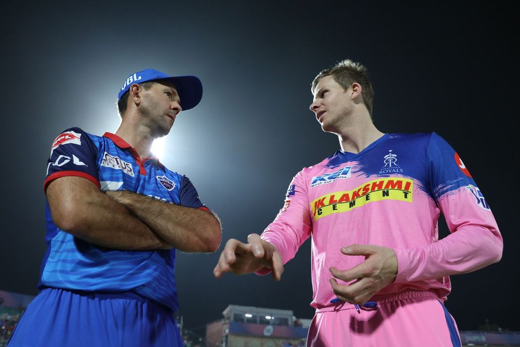 Ricky Ponting and Steve Smith in conversation during IPL | Twitter