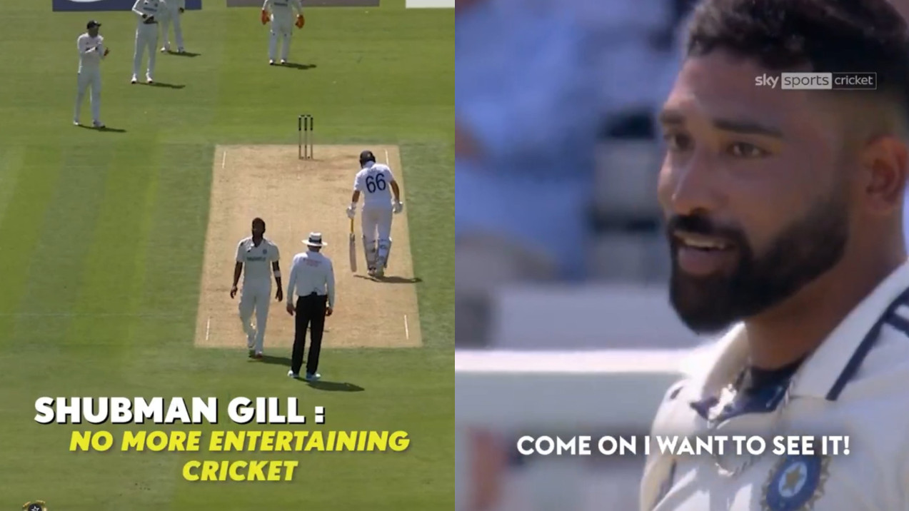 ENG v IND 2025: WATCH- “Boring Test cricket”- Shubman Gill, Mohammed Siraj tease England batters for not playing ‘Bazball’