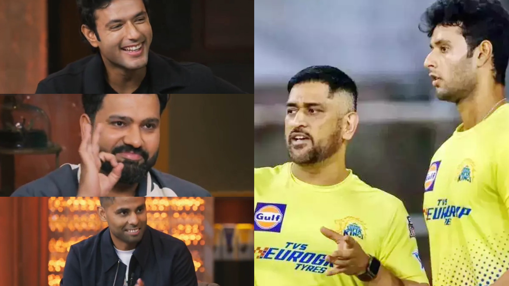 WATCH- “MS Dhoni or Rohit Sharma?”- Shivam Dube impresses everyone with his amazing answer; Rohit reacts