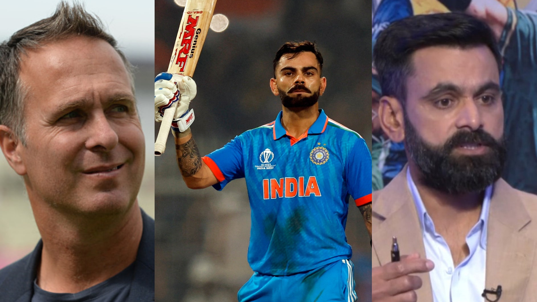 CWC 2023: “Utter Nonsense”- Michael Vaughan slams Mohammad Hafeez for his ‘selfish’ comment for Virat Kohli