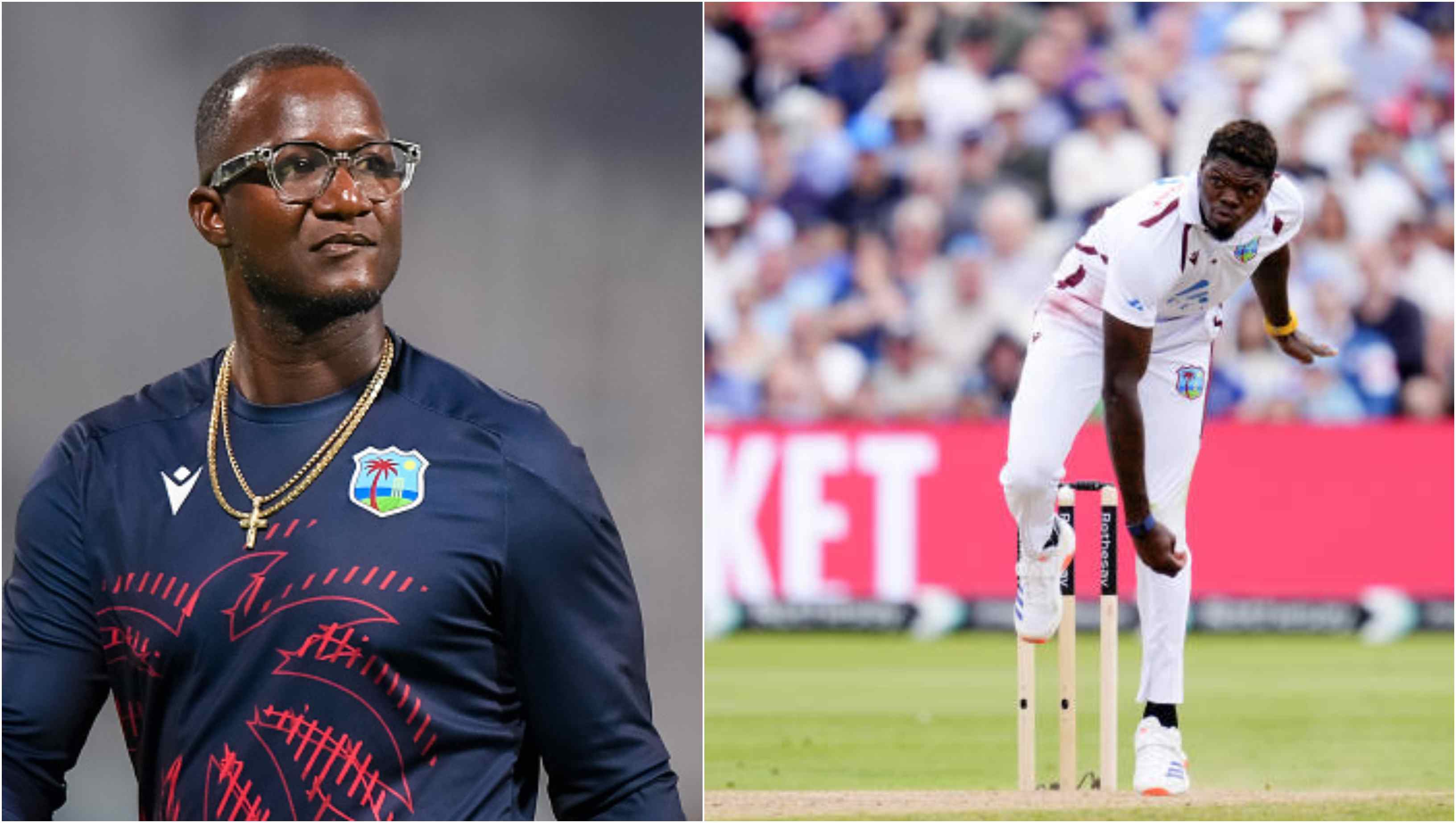 Daren Sammy and Alzarri Joseph | Getty