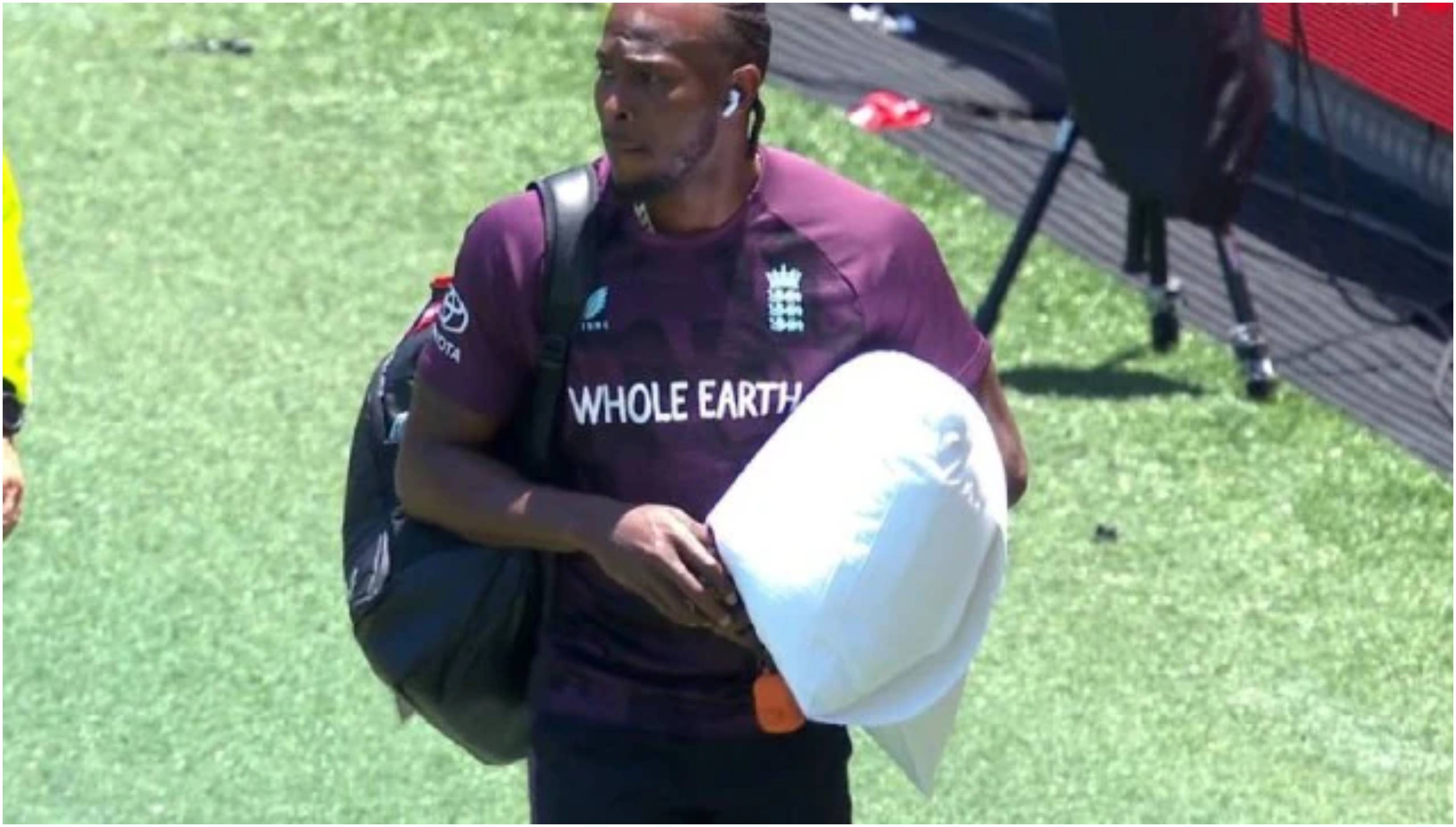 Jofra Archer | Channel 7/Screengrab