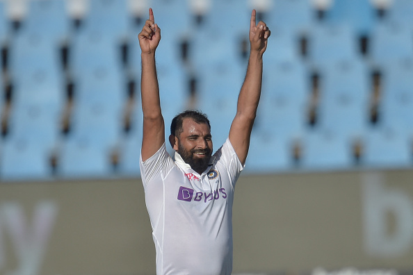Mohammad Shami celebrate his five-wicket haul in Centurion | Getty Images