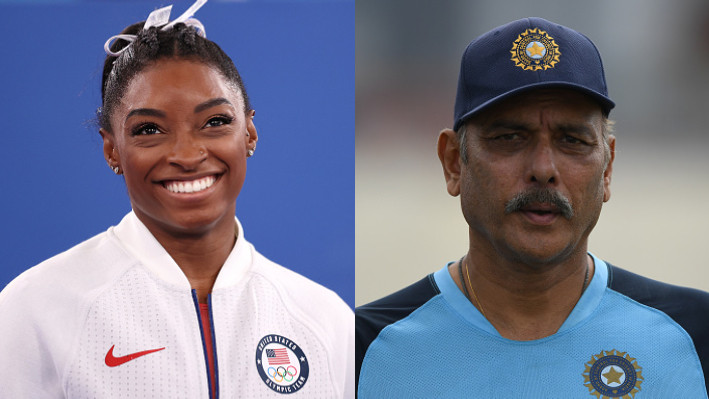 Ravi Shastri lauds Simone Biles for prioritizing mental health over Olympics